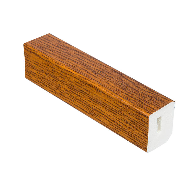Rectangular uPVC 25mm x 20mm Light Oak Trim 5m image