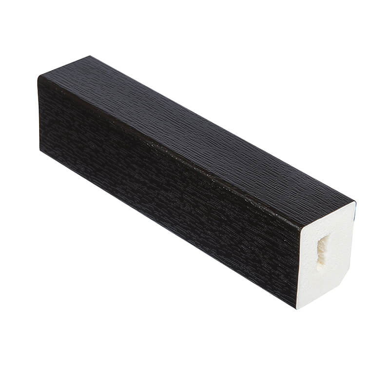 Rectangular uPVC 25mm x 20mm Black Ash Trim 5m image