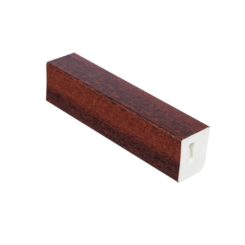 Rectangular uPVC 25mm x 20mm Mahogany Trim 5m image