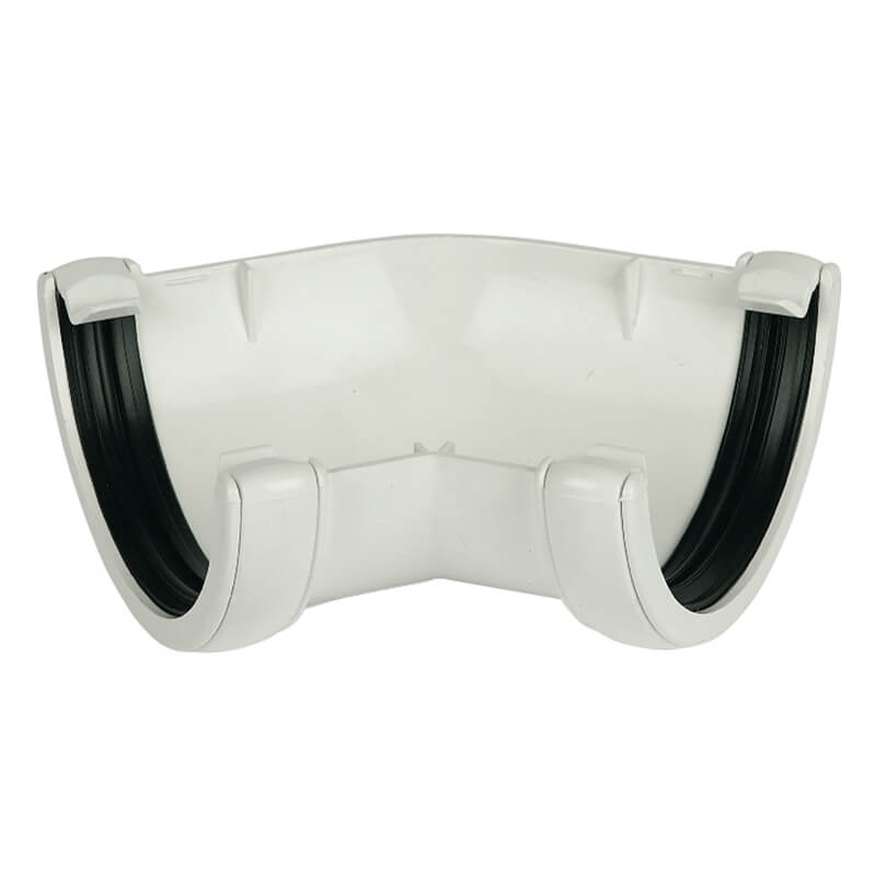 135 Gutter Angle White Miniflo image