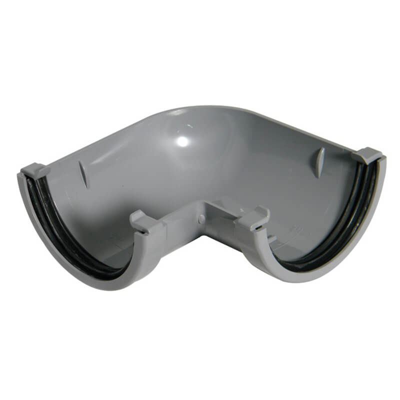 90 Gutter Angle Grey Miniflo image