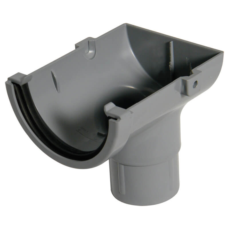 Stopend Outlet Grey Miniflo image