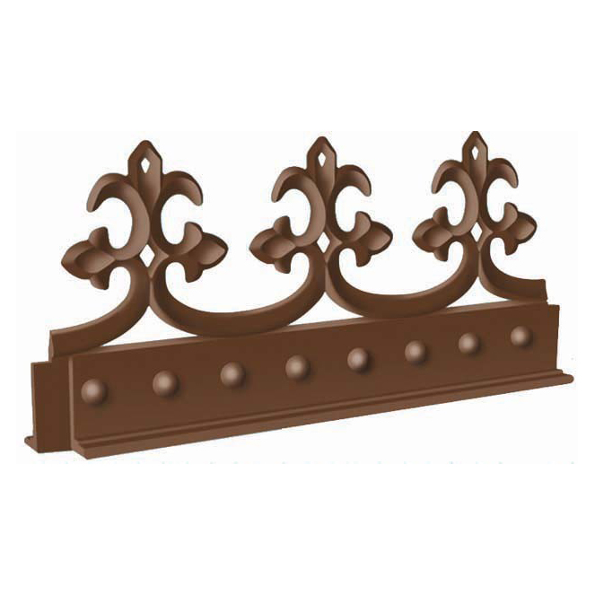 Antique Crest PVC Brown image