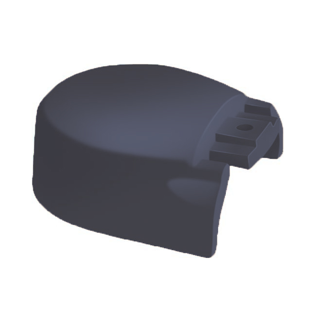 Cresfinex MK2/MK4 Cap Endcap Aluminium Grey Image