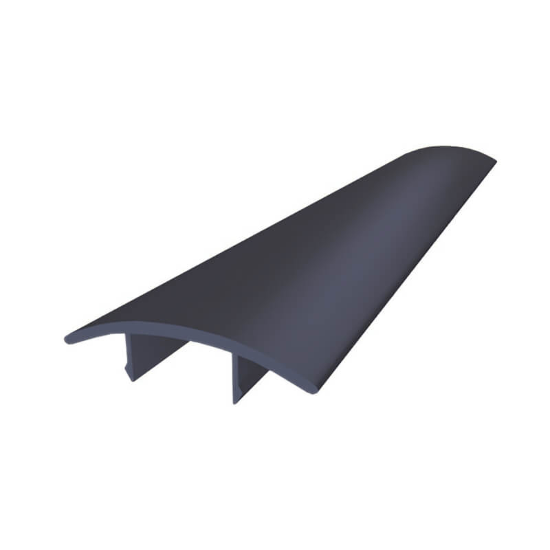 Cresfinex Ridge Snap Cover Aluminium 3m Grey RAL9023 image