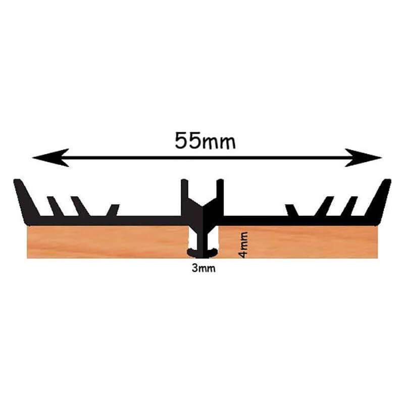 Exitex Rag 55 Groove Located Rafter Gasket 100m image
