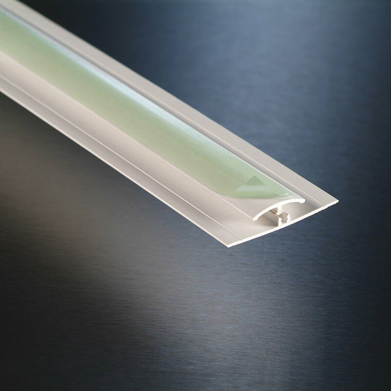 White Satin 2 Part Division Bar 3.05m  image