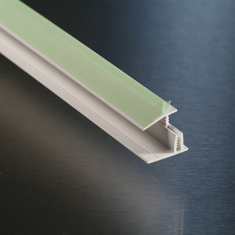 White Satin 2-Part Capping Strip 3.05m  image
