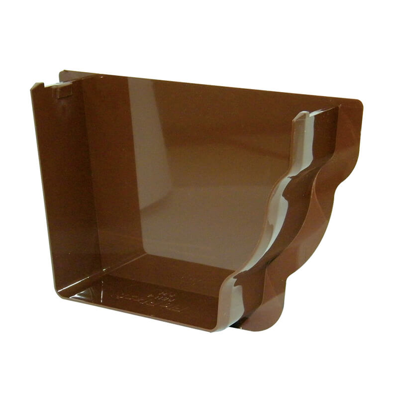 FloPlast Ogee Brown Internal Stopend Right Hand  image