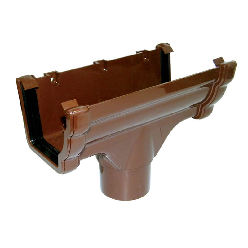 FloPlast Ogee Brown Running Outlet  image