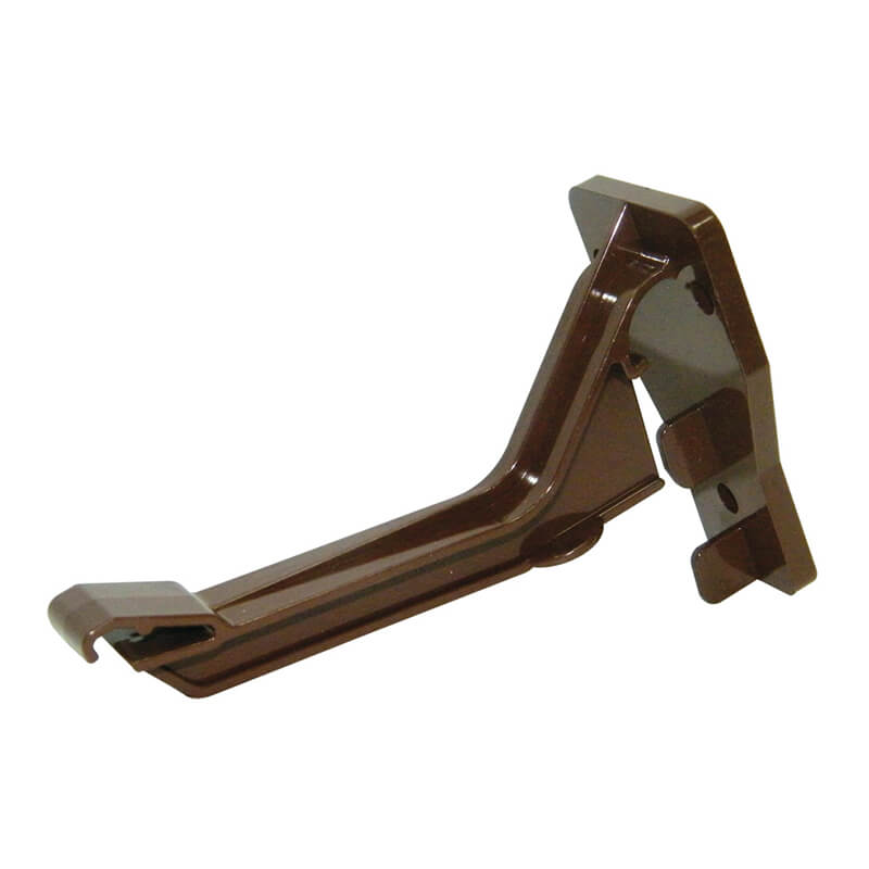FloPlast Ogee Top Hung Fascia Bracket Brown  image