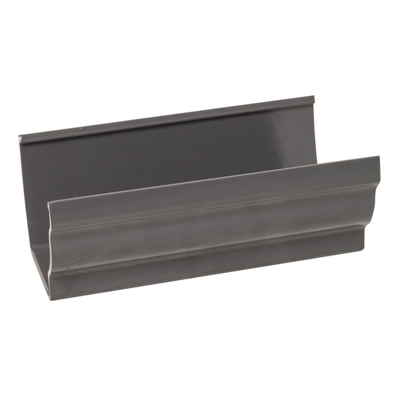 FloPlast 110mm Anthracite Grey Ogee Gutter 4m image