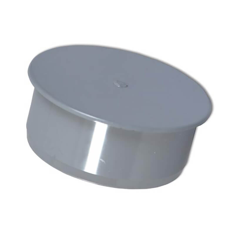FloPlast Socket Plug Grey Soil  image