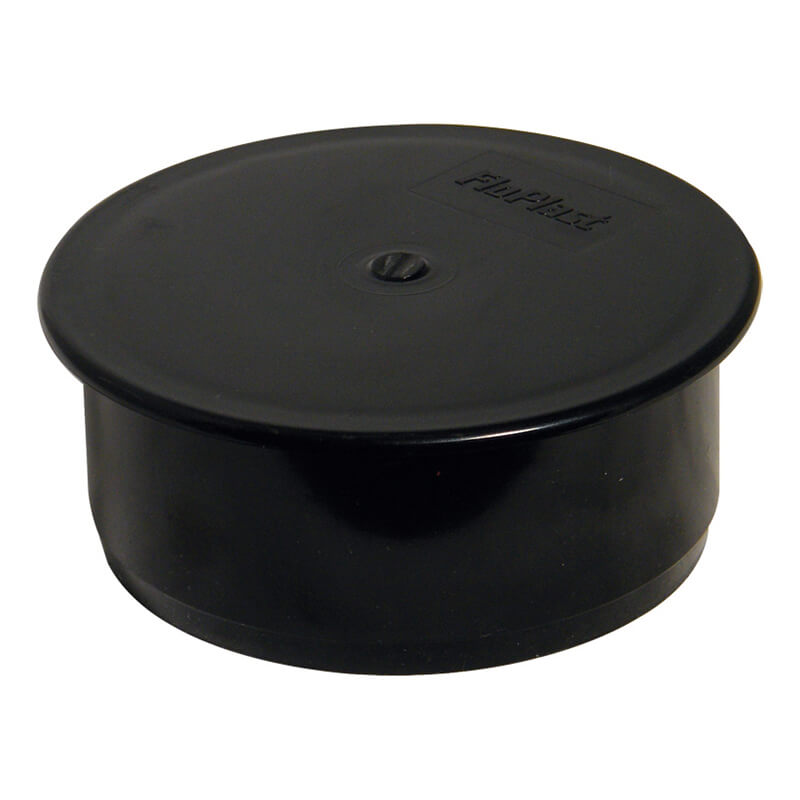 FloPlast Socket Plug Black Soil  image