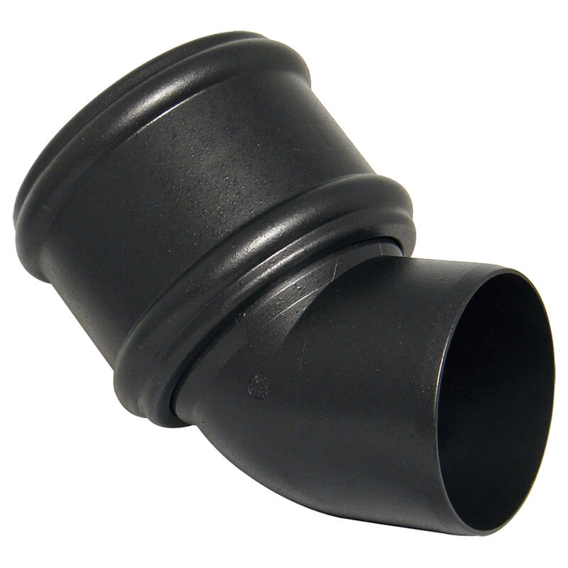 FloPlast 135° Bend Single Socket Cast Iron Soil image