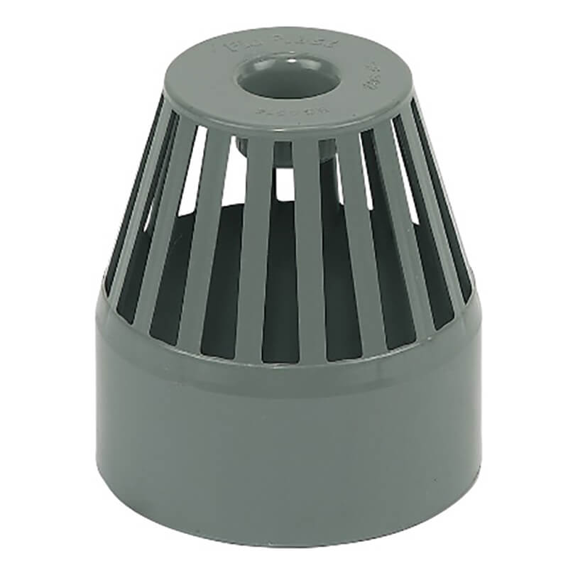 FloPlast Vent Terminal Grey Soil  image