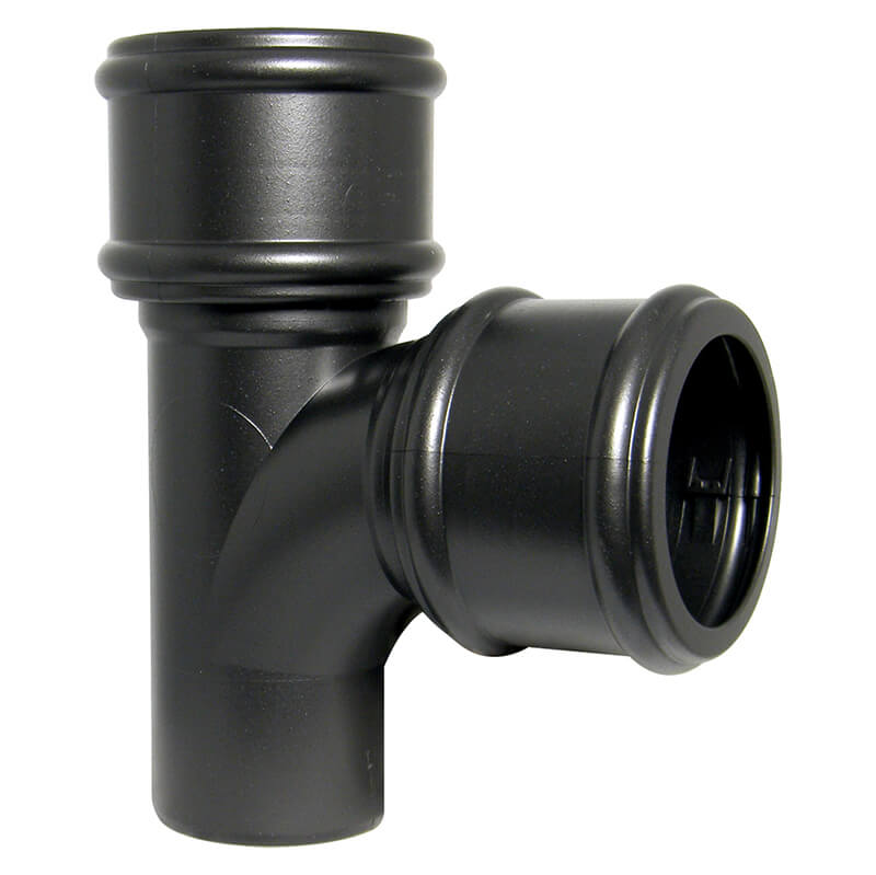 FloPlast 92.5° Branch Cast Iron Soil with NO side Bosses image