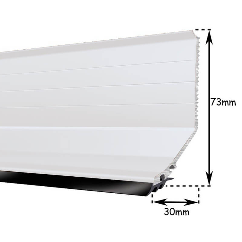 Lean To Flashing Profile White 3.0m (RAL9010) image