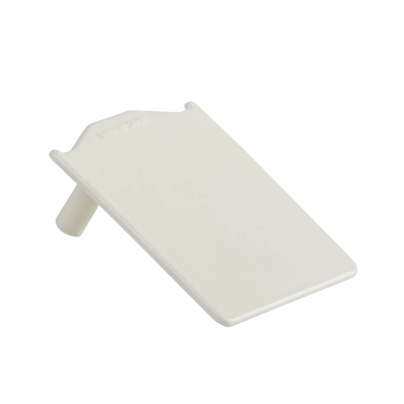 Snap Down PVC White Extended Endcap image