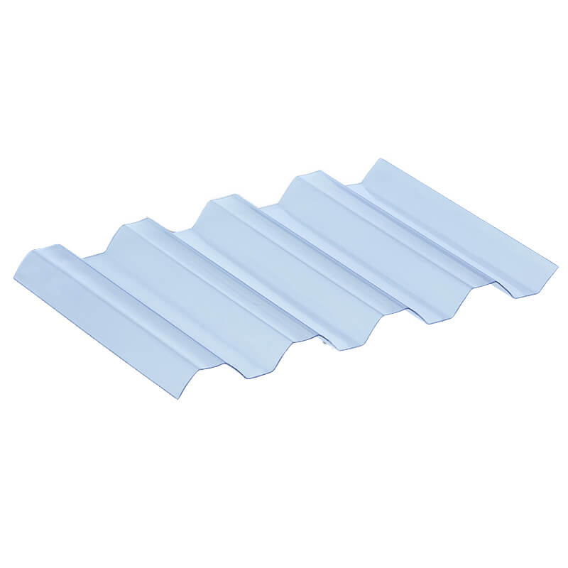 PVC Greca Box Corrugated Roofing Sheets 1.0mm (Clear) 1090mm x 3050mm  image