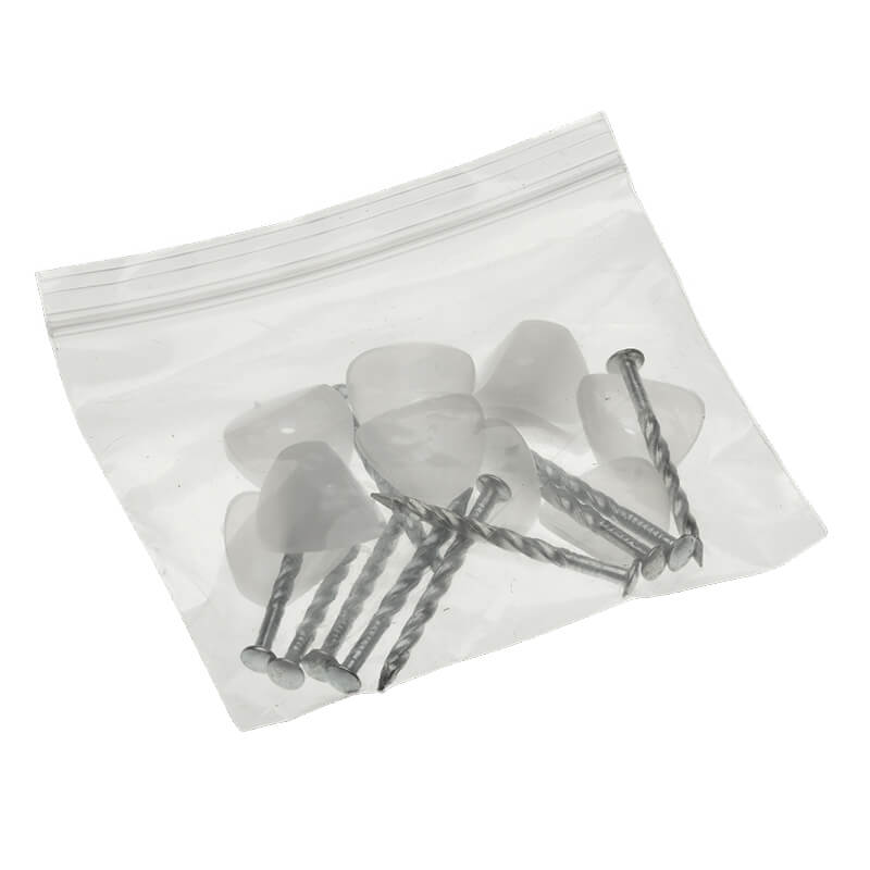 Miniature Corrugated PVC Roof Sheet Fixings With Spacer Pack Of 10 Fixings image
