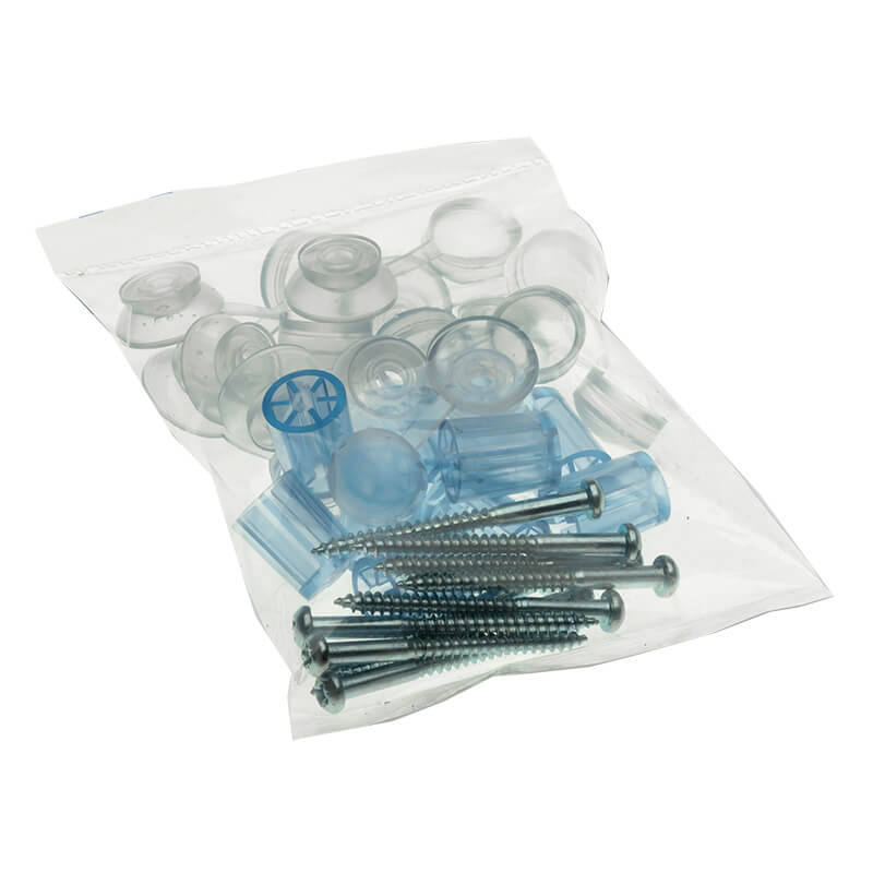 3" & Greca Corrugated PVC Roof Sheet Fixings With Spacer Pack Of 10 Fixings image