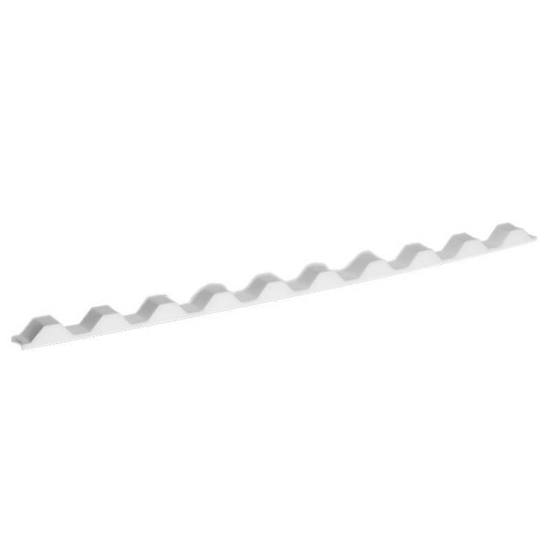 Eaves Filler For Greca Corrugated PVC Sheets Pack of 10 Image