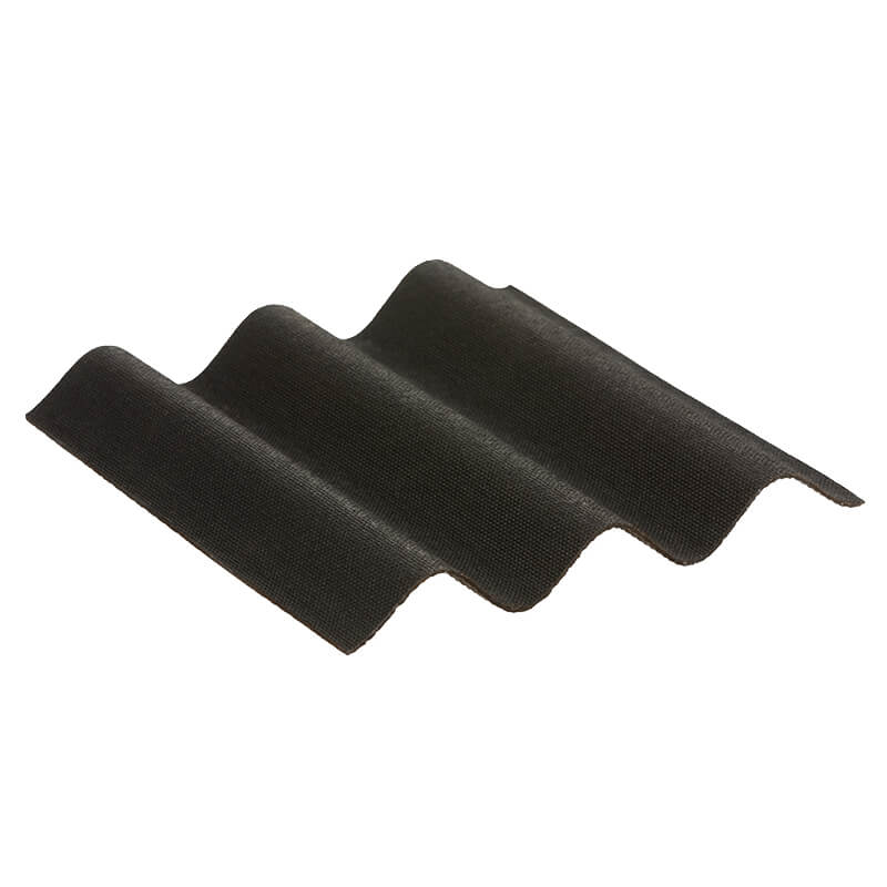 Corrugated Bitumen Sheet 950mm x 2000mm Black Image
