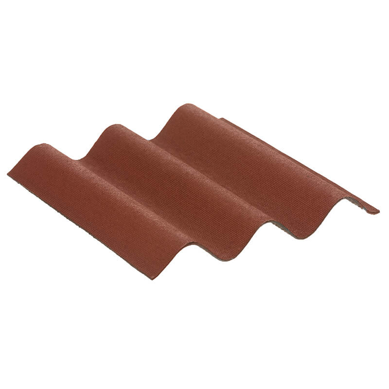 Corrugated Bitumen Sheet 950mm x 2000mm Red image