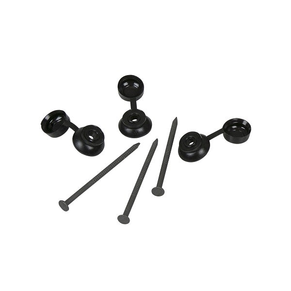Bitumen Black Corrugated PVC Roof Sheet Fixings Pack Of 200 Fixings image