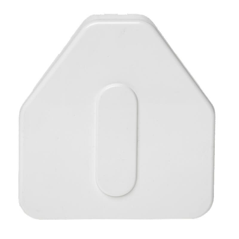 Extra White End Cap For Self Support Glazing Bar image