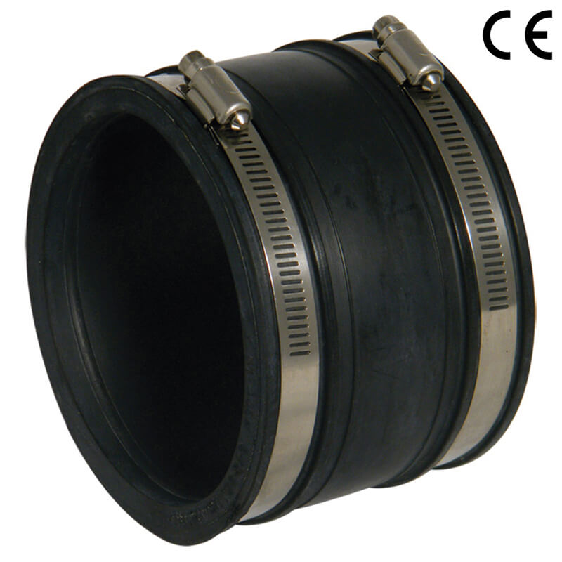 FloPlast Flexible Drainage Coupling Straight Cast Iron to 160mm  image