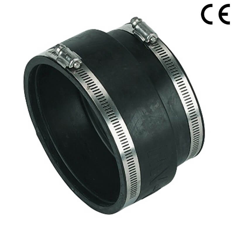 FloPlast Flexible 160mm Clay Adaptor Drainage Coupling  image