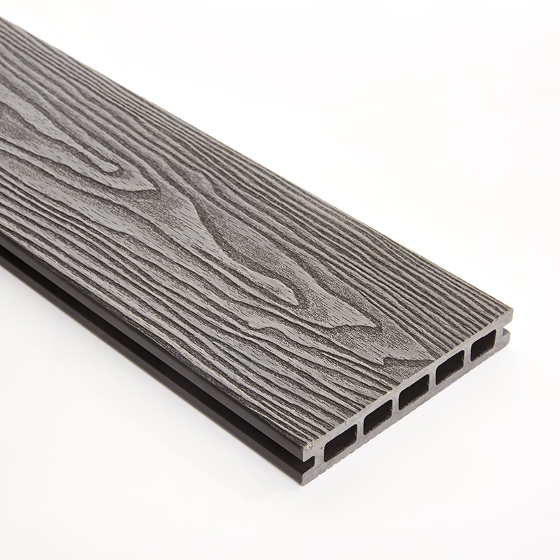 148mm Grey Double Faced WPC Decking 3m  Image