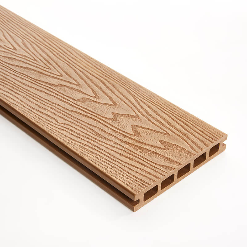 148mm Teak Double Faced WPC Decking 3m  image