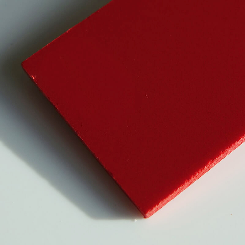 3mm Medium Density Fire Red Matt Foam 2440mm x 1220mm image