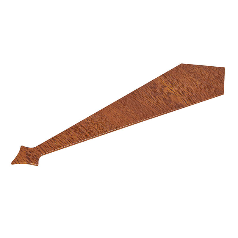 340mm Bargeboard Light Oak Woodgrain Finial  image