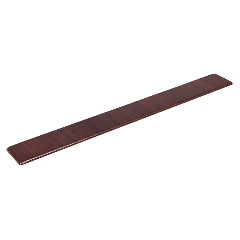 300mm PVC Rosewood Woodgrain End Cap Image