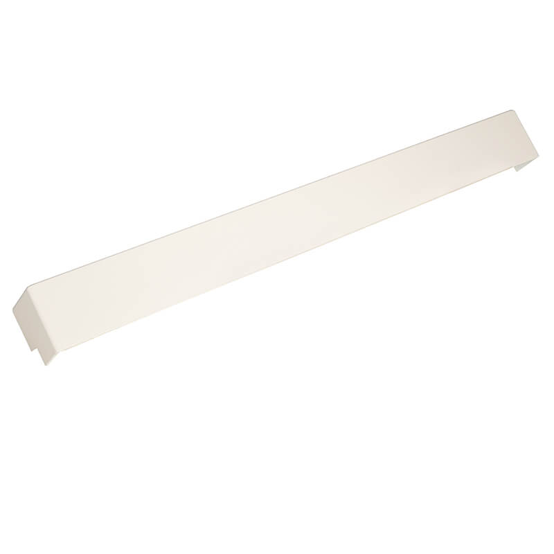 500mm x 42mm Cream Woodgrain Double Ended Corner image