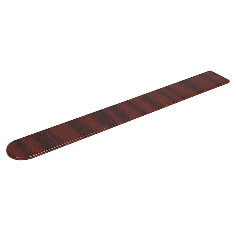 Bullnose End Cap Mahogany 300mm image
