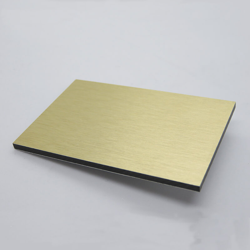 Silver/Black/Gold Brushed 1.5mm Engraving Laminate image