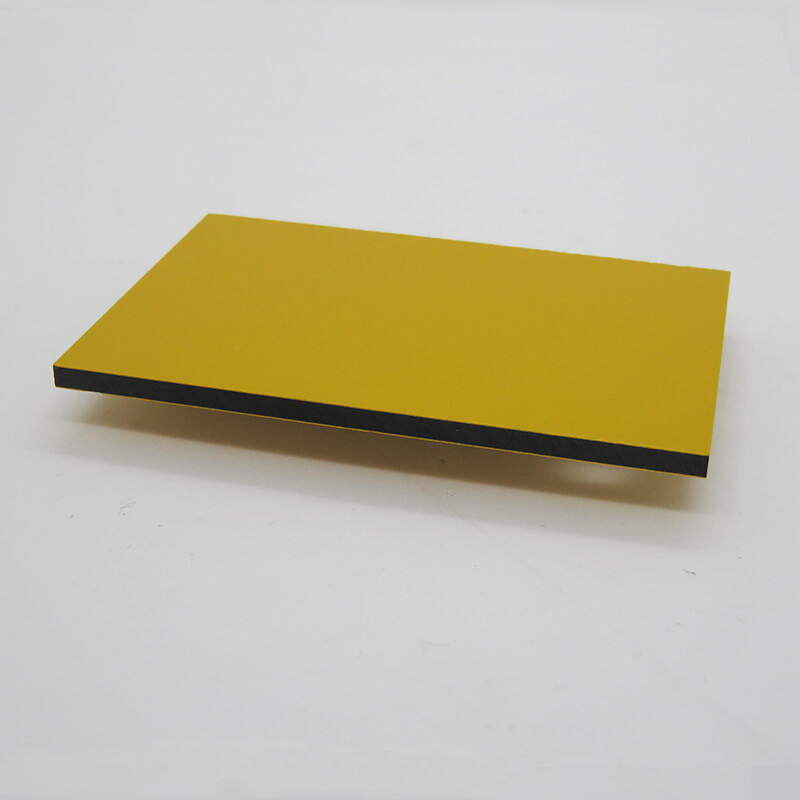 Yellow/Black/Yellow 3mm Engraving Laminate Image
