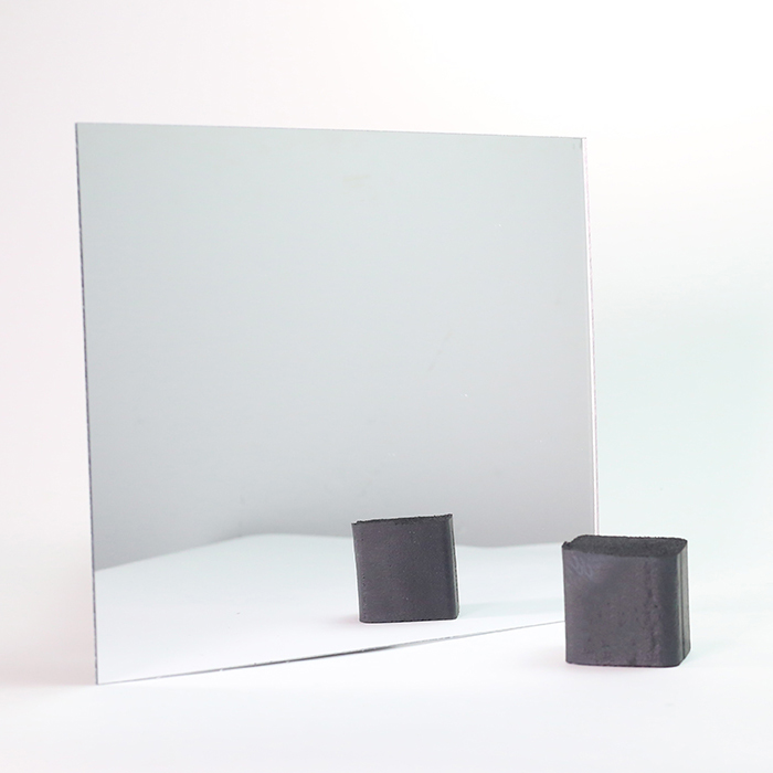 3mm Silver XT Acrylic 2 Way Mirror 2440mm x 1220mm image