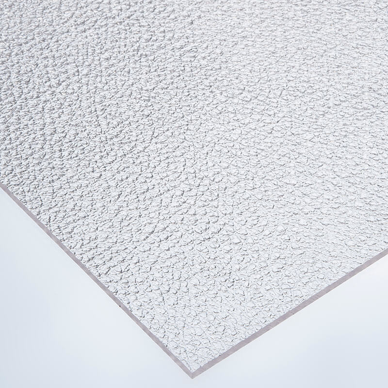 6mm Clear Patterned Polycarbonate image