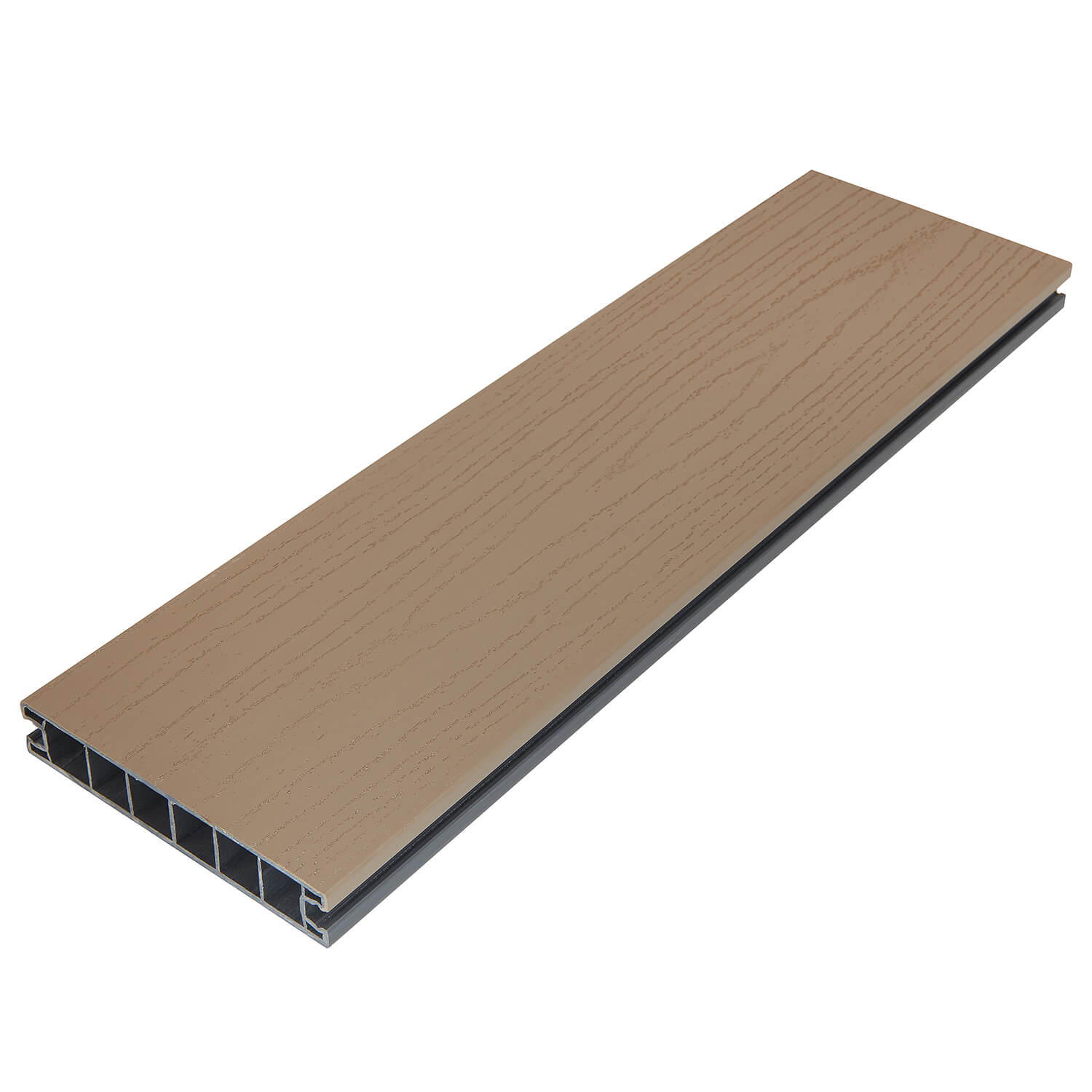 145mm Driftwood PVC Dekboard Decking 4.9m image