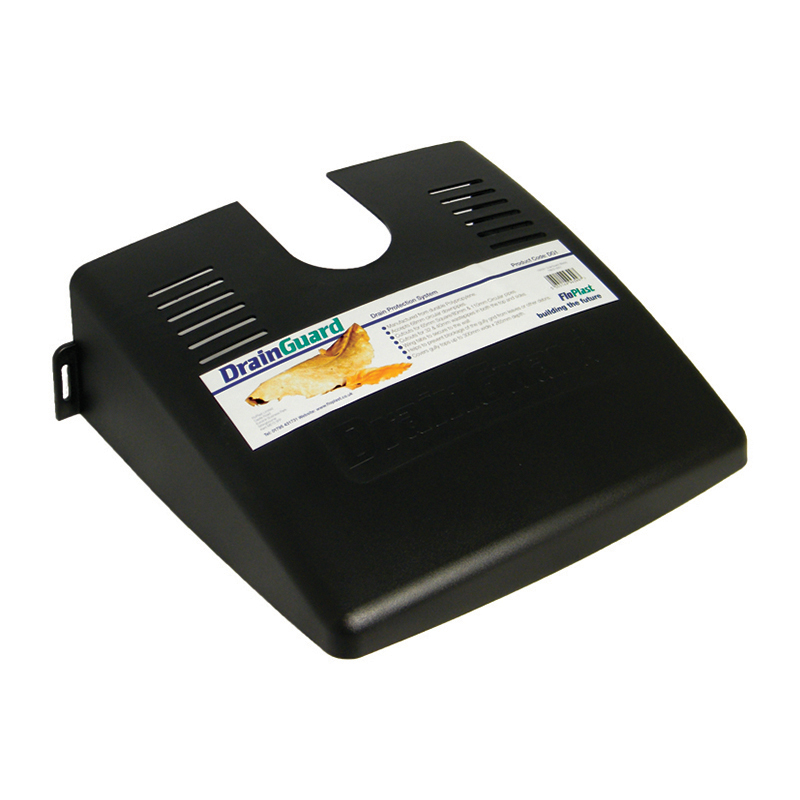 FloPlast Gutter Black Drain Guard image