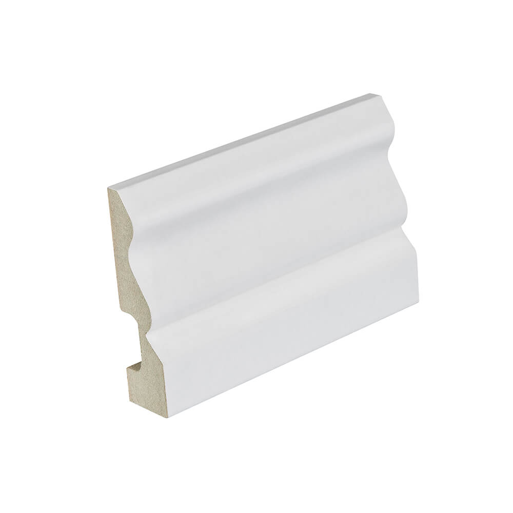 68mm White Ogee Architrave Skirting 4.4m image
