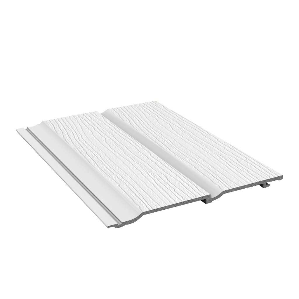 333mm Durasid Original Double Siding Wall Cladding White 5m  image