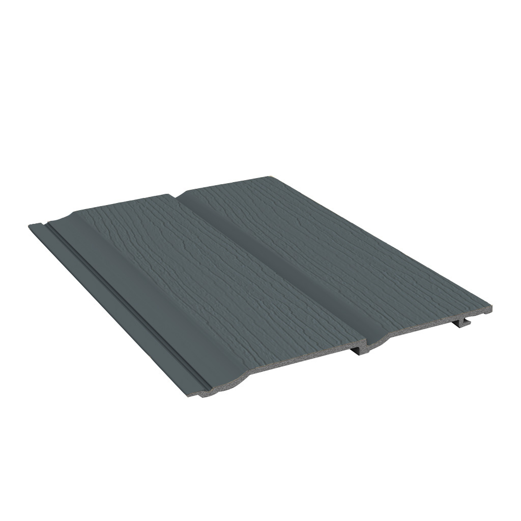 333mm Durasid Original Double Siding Wall Cladding Blue Grey 5m  image