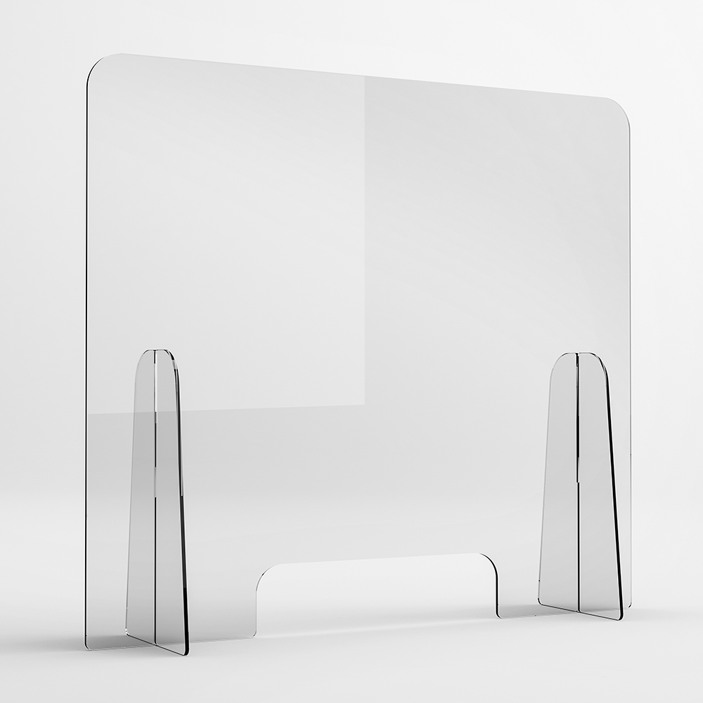 Clear Protective Screen - 800mm (W) x 600mm (H) image